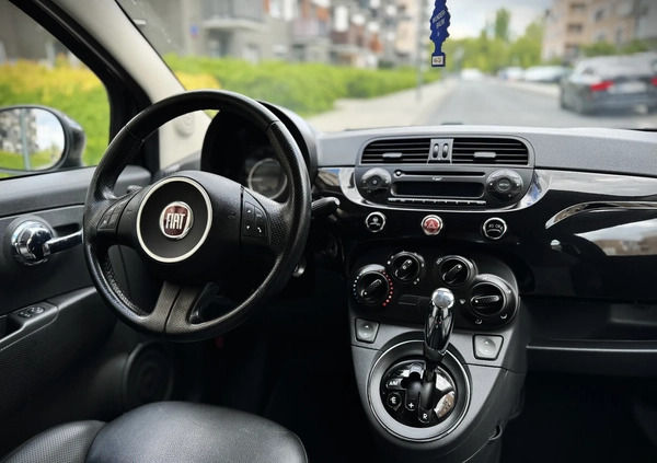 Fiat 500 cena 29999 przebieg: 134000, rok produkcji 2009 z Warszawa małe 407